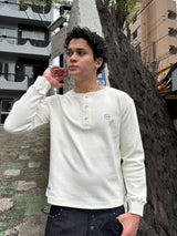 フラワースタッズサーマルTシャツ