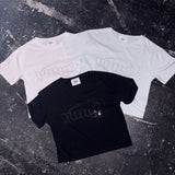 Rhinestone yung logo ss tee