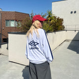 9090 × UMBRO STRIPE L/S Game Shirt