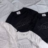 Rhinestone yung logo ss tee