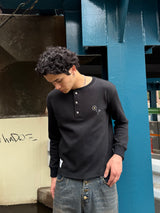 フラワースタッズサーマルTシャツ