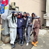 90徽標迷彩連帽衫