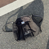 Heisei Logo Puffer Shoulder Bag