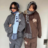 90徽標迷彩連帽衫