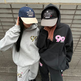 90徽標迷彩連帽衫