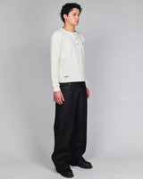 스터드 스트레이트 데님 팬츠