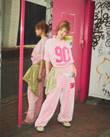 90 Numbering Sprayed Sweat Pants