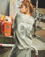 90 Numbering 噴汗T恤