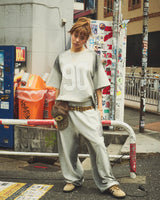 90 Numbering Sprayed Sweat Pants