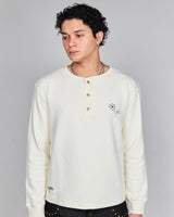 フラワースタッズサーマルTシャツ