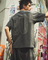 90 Numbering 噴汗T恤