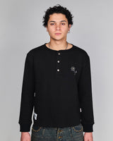 フラワースタッズサーマルTシャツ