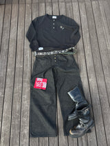 フラワースタッズサーマルTシャツ