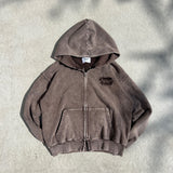 universal logo Premium crush EMB zip 连帽衫