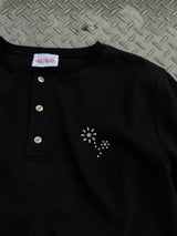 フラワースタッズサーマルTシャツ