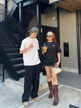 2팩 티셔츠 (블랙 & 화이트)