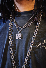 90 Sexy Logo Layered Necklace