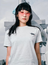 90 로고 도트 티