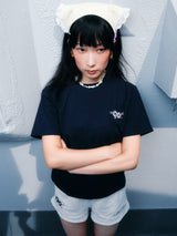 90 로고 도트 티