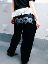 90 Logo 點點運動褲