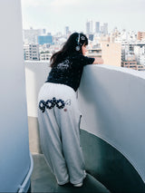 90 Logo 點點運動褲