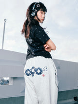 90 Logo 點點運動褲