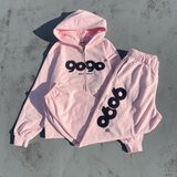 9090 OG徽標拉鍊連帽衫