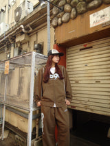 9090 OG徽標拉鍊連帽衫