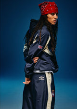 9090 × umbro 漸層尼龍連帽夾克