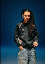 9090 × umbro Emblem Crewneck Sweat