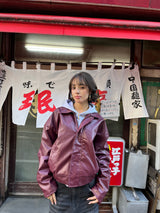 가죽 지퍼 재킷