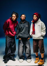 불릿 로고 후드티