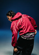 불릿 로고 후드티