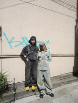 King Logo Buggy Denim Pants