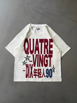 QUATRE-VINGT Tee