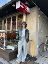 가죽 지퍼 재킷