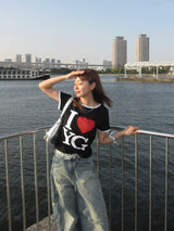 I Love YG linger ss tee