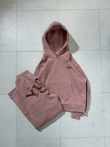 Universal logo lamé double knee pants