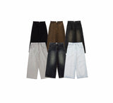 BU baggy denim pants