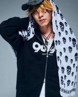 9090 OG徽標拉鍊連帽衫