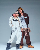 9090 OG徽標拉鍊連帽衫