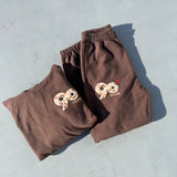 90徽標迷彩連帽衫