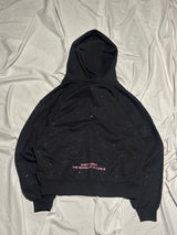 90 Logo Glitter Light Zip Hoodie【9090girl】