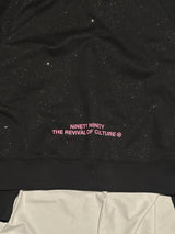 90 Logo Glitter Light Zip Hoodie【9090girl】