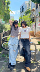 國王徽標裁剪了Herat Tee