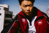 9090 × UMBRO CITY LOGO NYLON JACKET