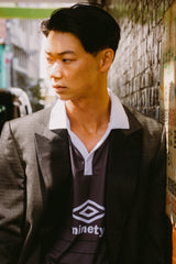 9090 × UMBRO STRIPE L/S Game Shirt