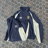 9090×Umbro尼龍軌道褲