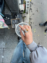 silver925 BALLSYOriginal college Ring