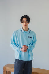 心臟補丁polo襯衫